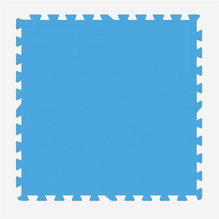 Vloermatten - Beschermingsmatten - 16 stuks -  Totaal 5,76 m2 - Blauw - 2/7