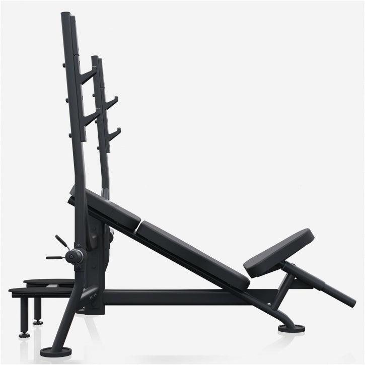Banc Musculation avec Support PRO - Inclinable, Multifonction, Réglable 4/7