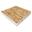 Set Saltea tip puzzel 6 Buc + 12 Margini Aspect Lemn