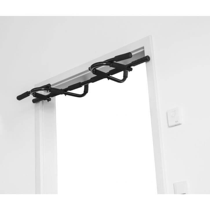Set Buikspierbank met Optrekstang - Sit ups - Pull ups - Zwart 7/7