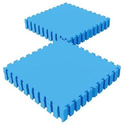 Tapis de Protection Fitness Puzzle - 16 Dalles, 60x60x1,2 cm, Tapis de Sol