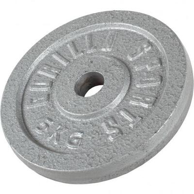 Obciążenie (0,5-30 kg) 31mm talerz żeliwny czarny Gorilla Sports