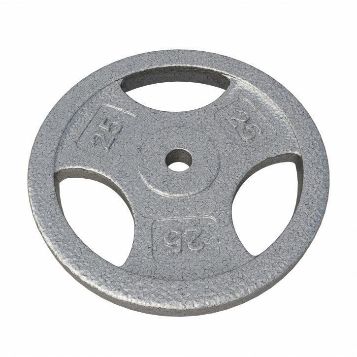 Obciążenie (1,25 - 20 kg) 31 mm talerz żeliwny z uchwytami Gorilla Sports 6/7