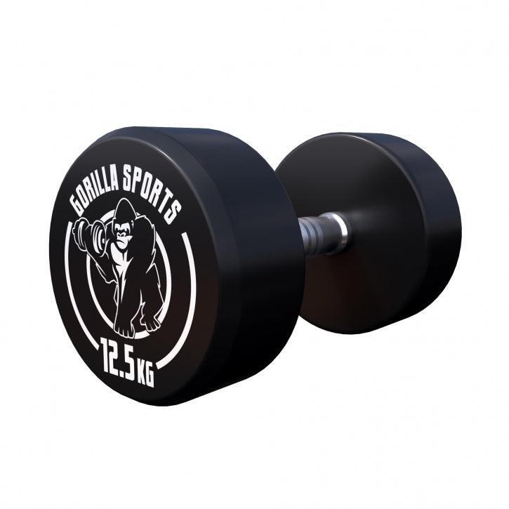 HALTÈRE MONOBLOC ROND | MUSCULATION | 2 X 12,5 KG 2/4
