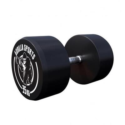 Kurzhantel Gummi 2.5 - 40 kg