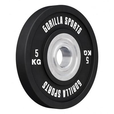 Bumper plate - halterschijf - 5 kg - gietijzer - 50 mm