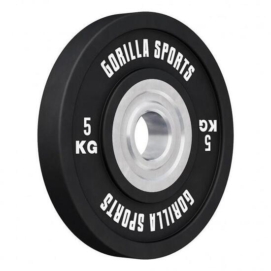 Profejsonalne obciążenie (5-25 kg) 51 mm talerz bumper ogumowany Gorilla Sports
