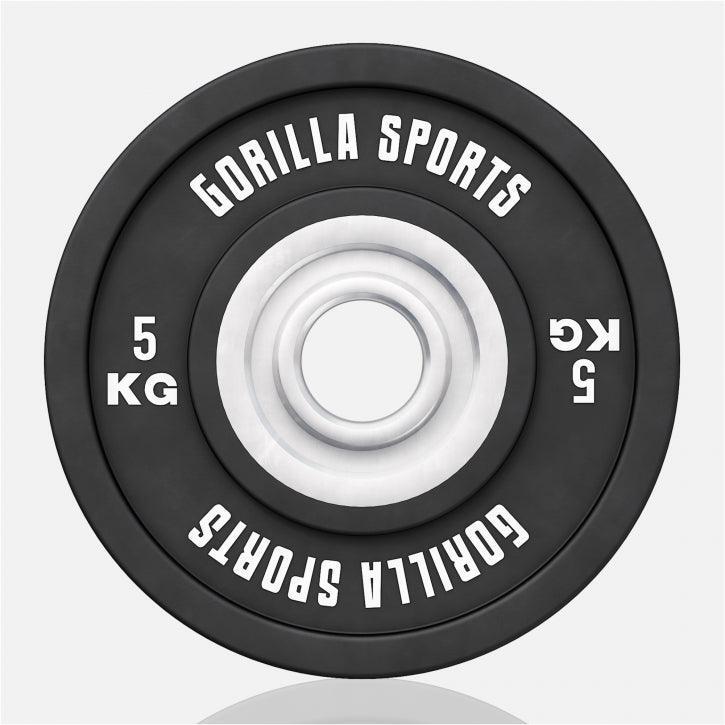 DISQUE BUMPER PRO EN CAOUTCHOUC | DIAMETRE 51 MM | MUSCULATION | AU CHOIX DE 5 À 2/7