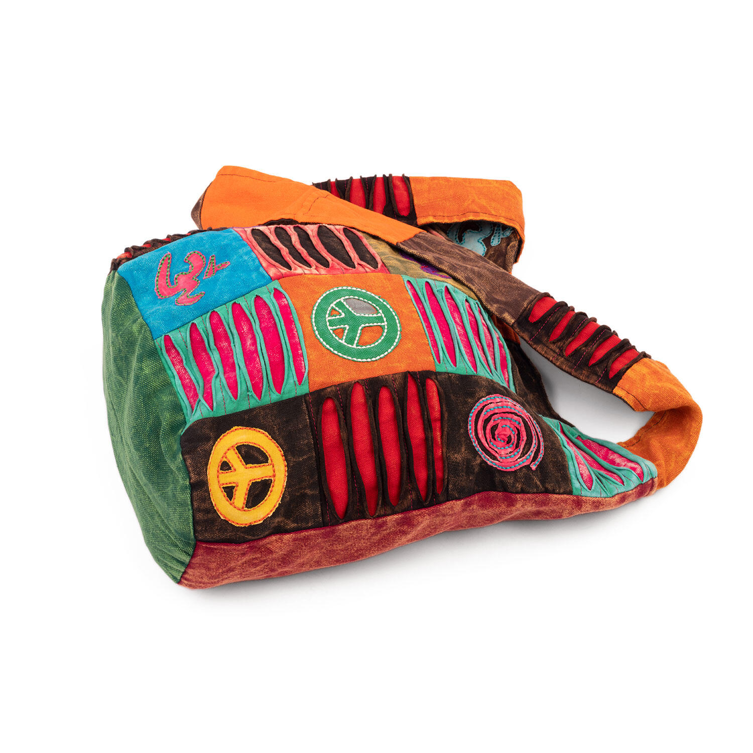 Om Shanti Bag, Patchwork - multicolor 4/6