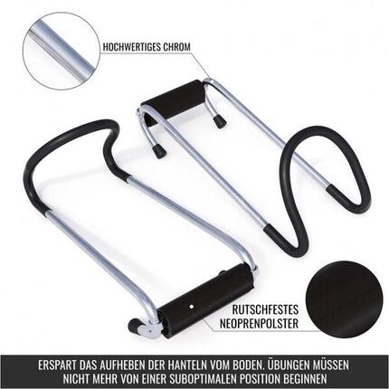 Gorilla Sports Power Hooks (2 stuks) met veiligheidsstraps