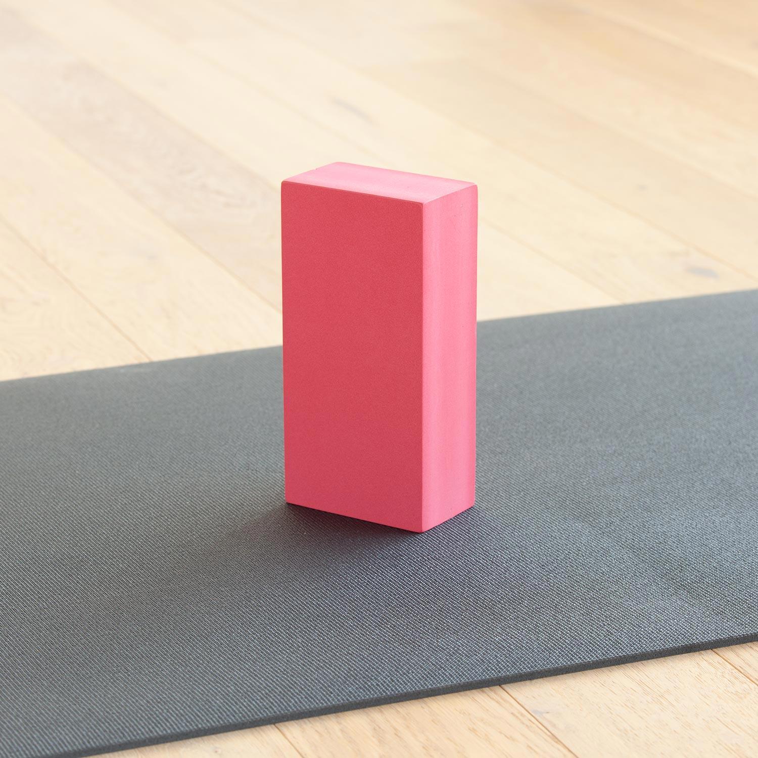 Yoga Klotz Asana Brick bordeaux EVA Schaum 2/5