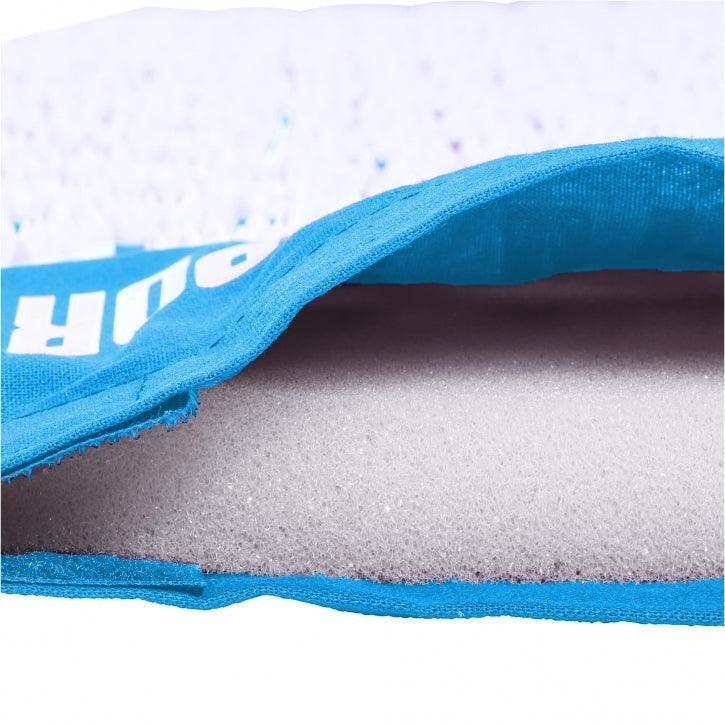 Tapis d'acupression GORILLA SPORTS bleu 68x42x2,5 cm avec coussin 4/8