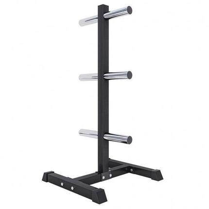 RACK DE RANGEMENT POUR POIDS DISQUES 50/51 MM | MUSCULATION | COULEUR NOIR OU BL