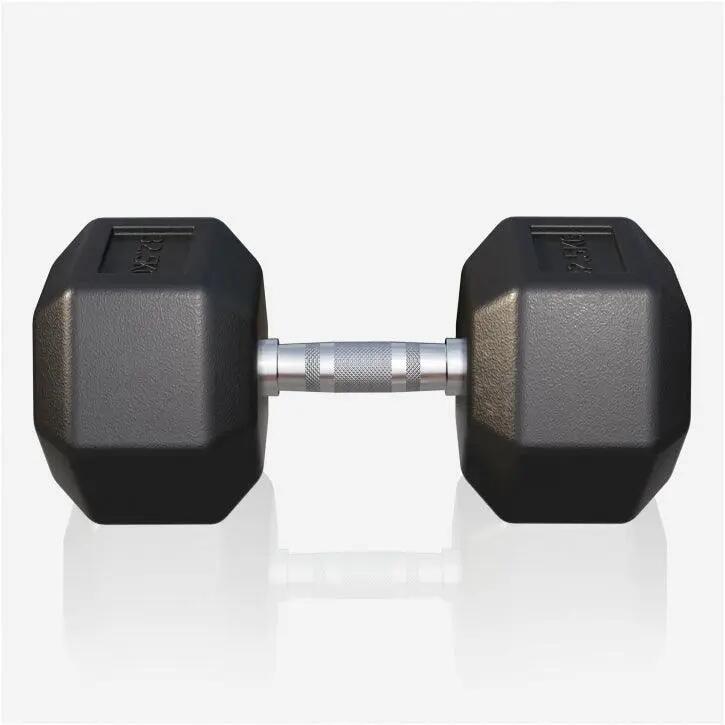 Hexagon Rubber Studio Dumbbell 2/7