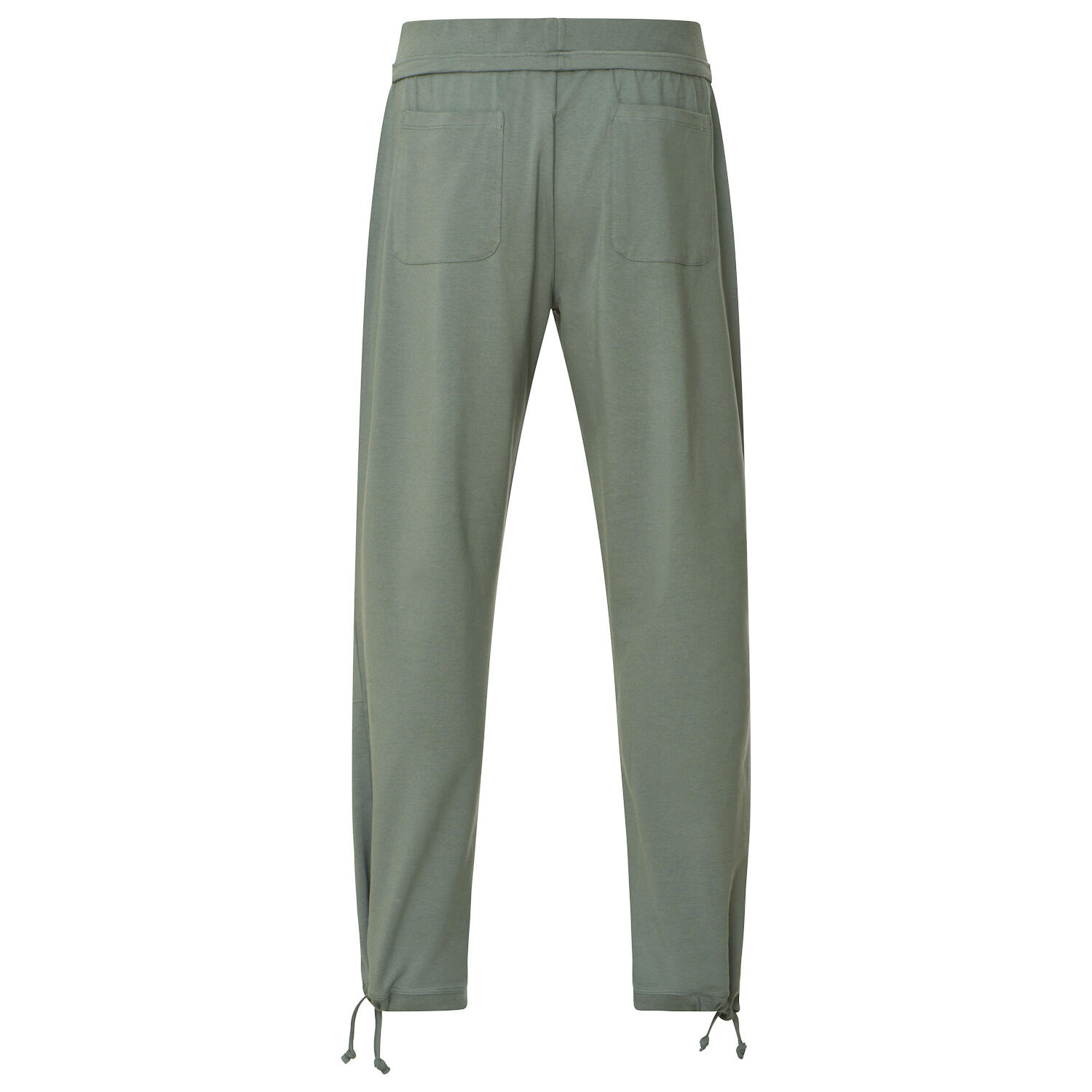 Herren Yogahose mit Tunnelzug, Bio-Baumwolle, Grau-Grün (Balsam Green) 2/5