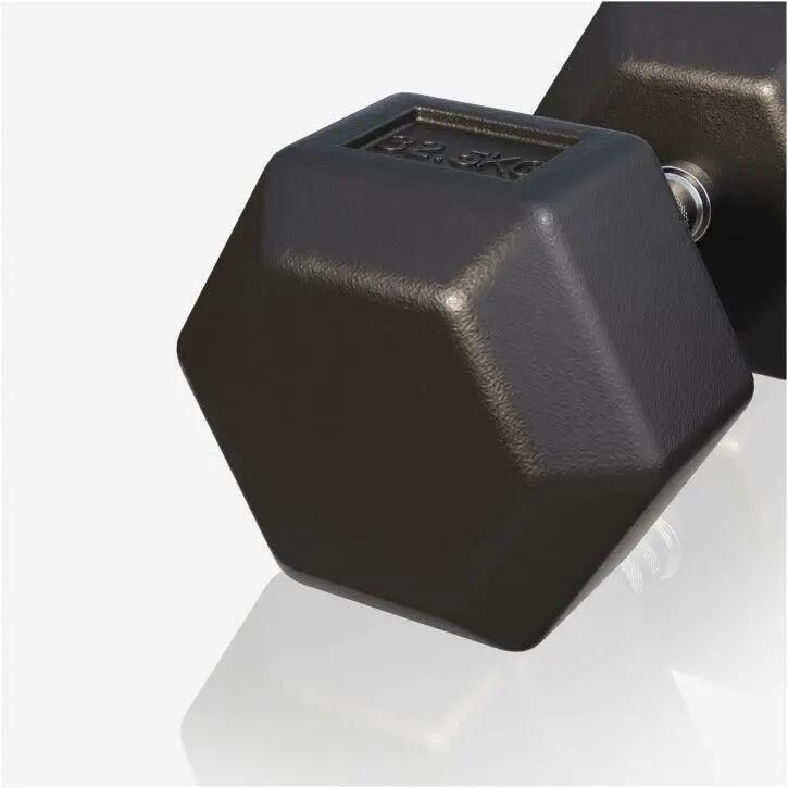 Hexagon Rubber Studio Dumbbell 6/7