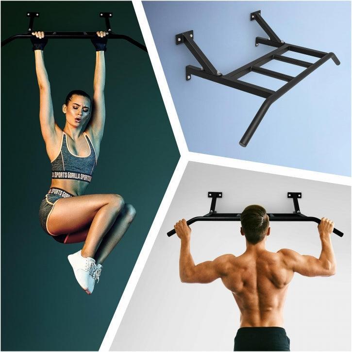 BARRE DE TRACTION PROFESSIONNELLE MULTIPRISES | MUSCULATION 2/7