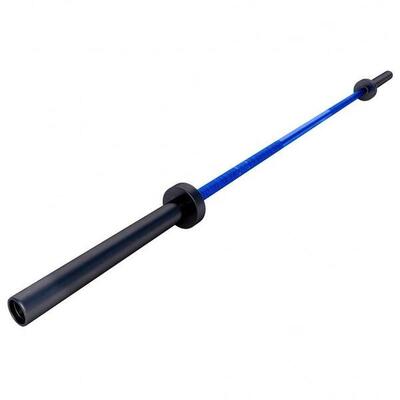 Olympische halterstang - halter - 50 mm - belastbaar tot 680 kg - blauw