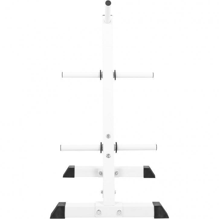 RACK DE RANGEMENT POUR DISQUES 31 MM | MUSCULATION | COULEUR NOIR OU BLANC 3/7