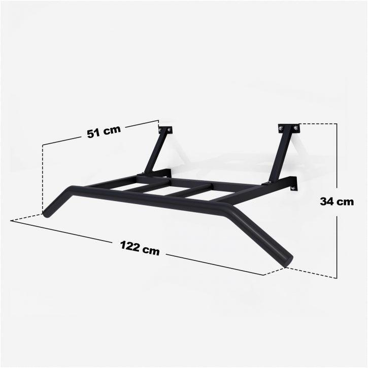 BARRE DE TRACTION PROFESSIONNELLE MULTIPRISES | MUSCULATION 6/7