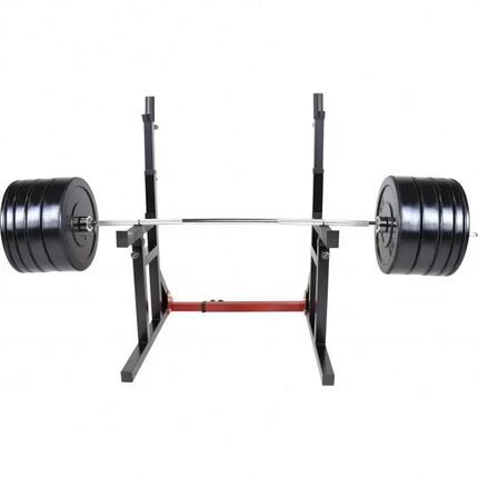 Pack haltérophile avec haltère olympique et rack à squats - 170 KG