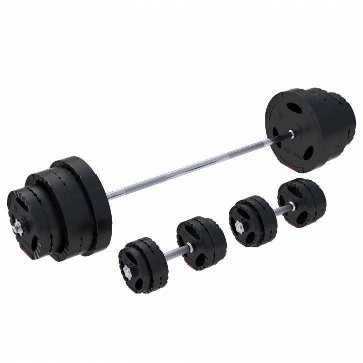 Conjunto de barras de plástico Gripper 60 kg