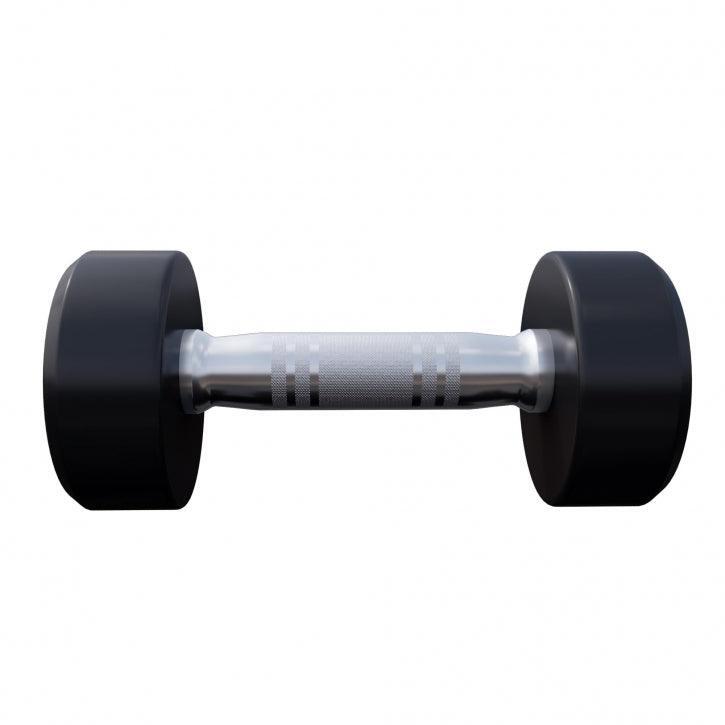 HALTÈRE MONOBLOC ROND | MUSCULATION | 2 X 5 KG 3/5
