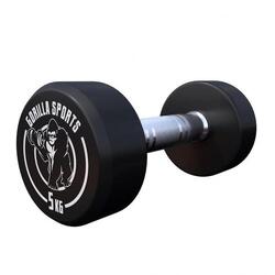 HALTÈRE MONOBLOC ROND | MUSCULATION | AU CHOIX DE 2,5KG À 40 KG