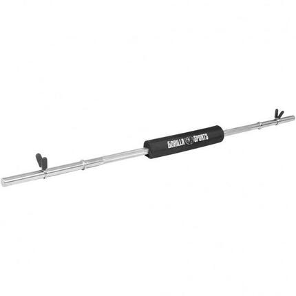 BARRE LONGUE 170 CM | DIAMETRE 30MM | MUSCULATION | 2 STOP DISQUES