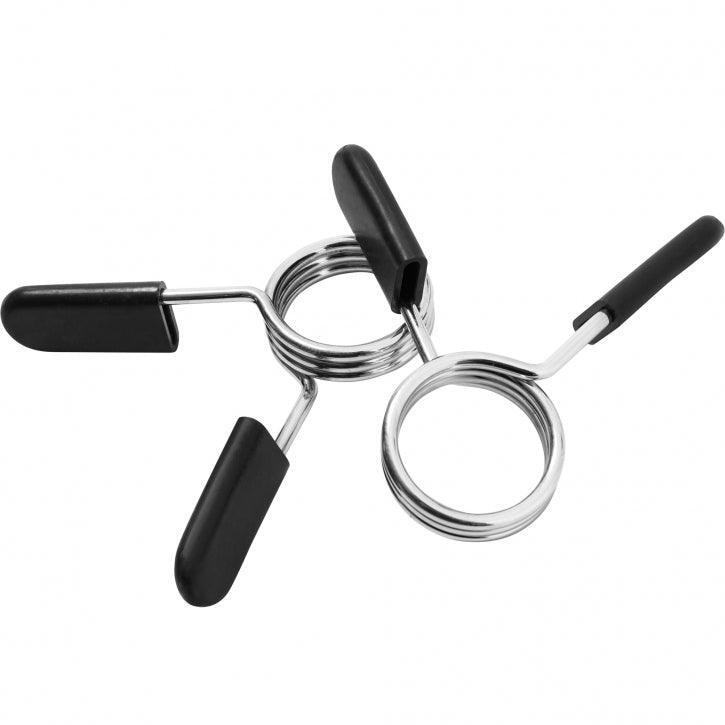 2 BARRES COURTES 35 CM | DIAMETRE 30MM | MUSCULATION | 4 STOP DISQUES A RESSORT 6/7
