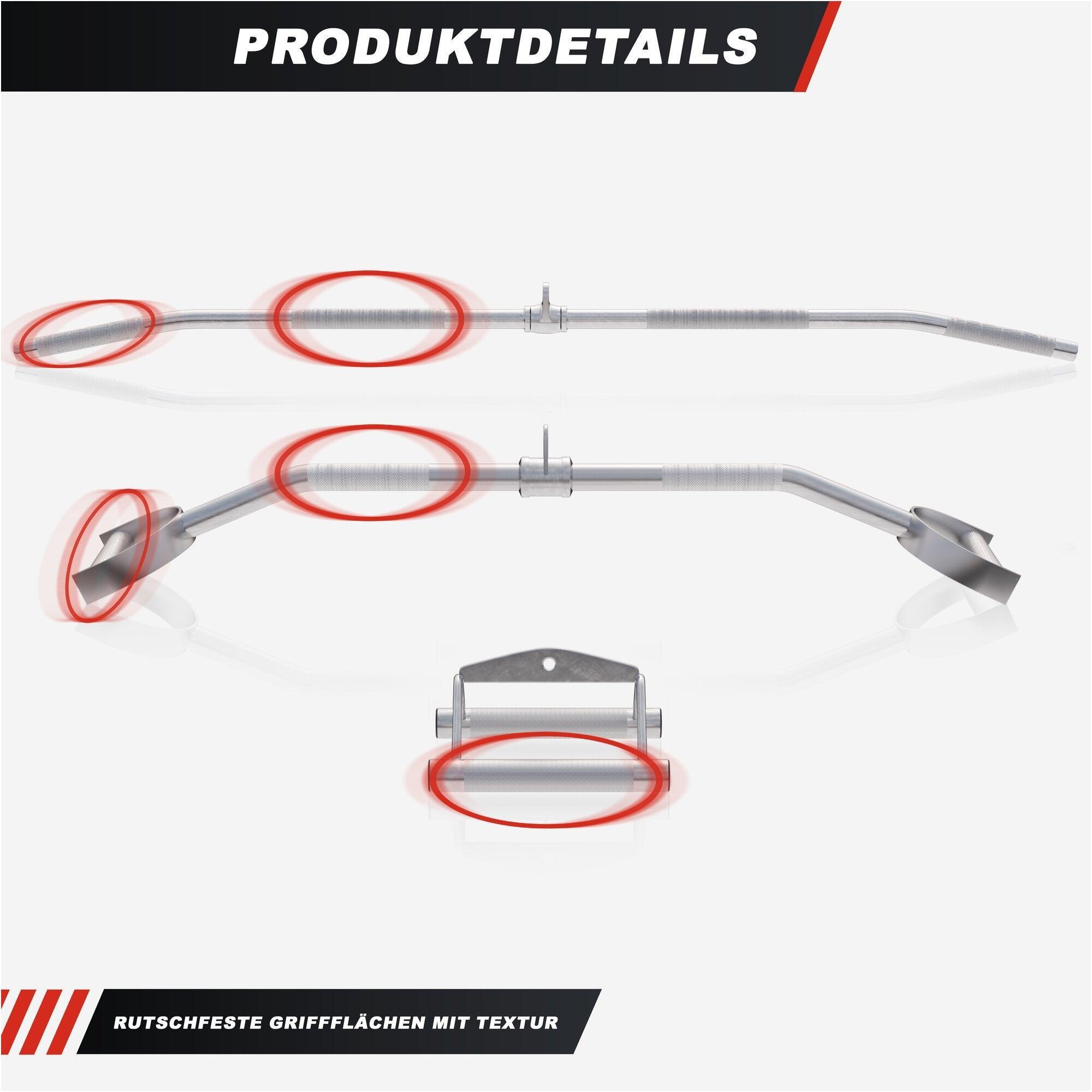 LOT DE 3 ACCESSOIRES DE TIRAGE | MUSCULATION 5/5