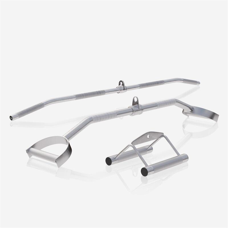 Set bare de helcometru cu maner V, Gorilla Sports