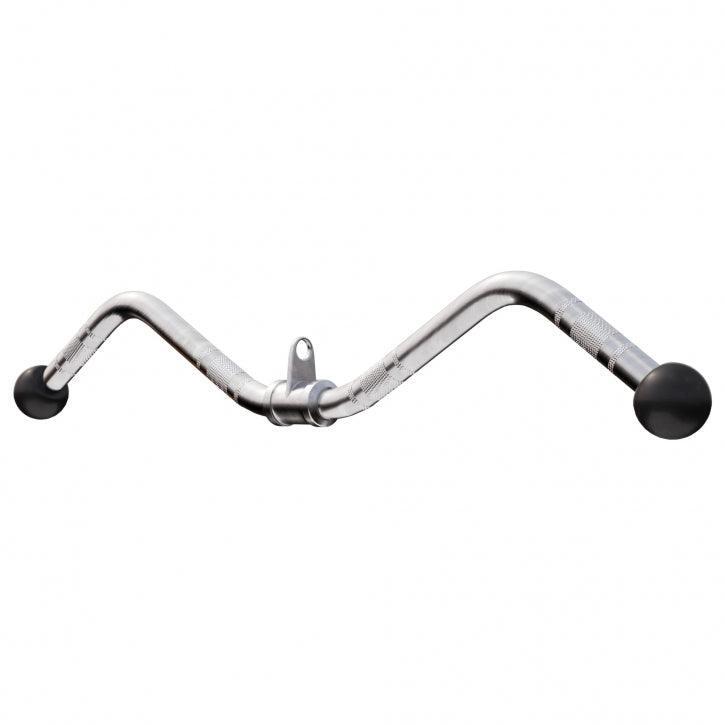 BARRE DE TRACTION CURL AVEC ÉLÉMENT D'ATTACHE | ACCESSOIRE MUSCULATION