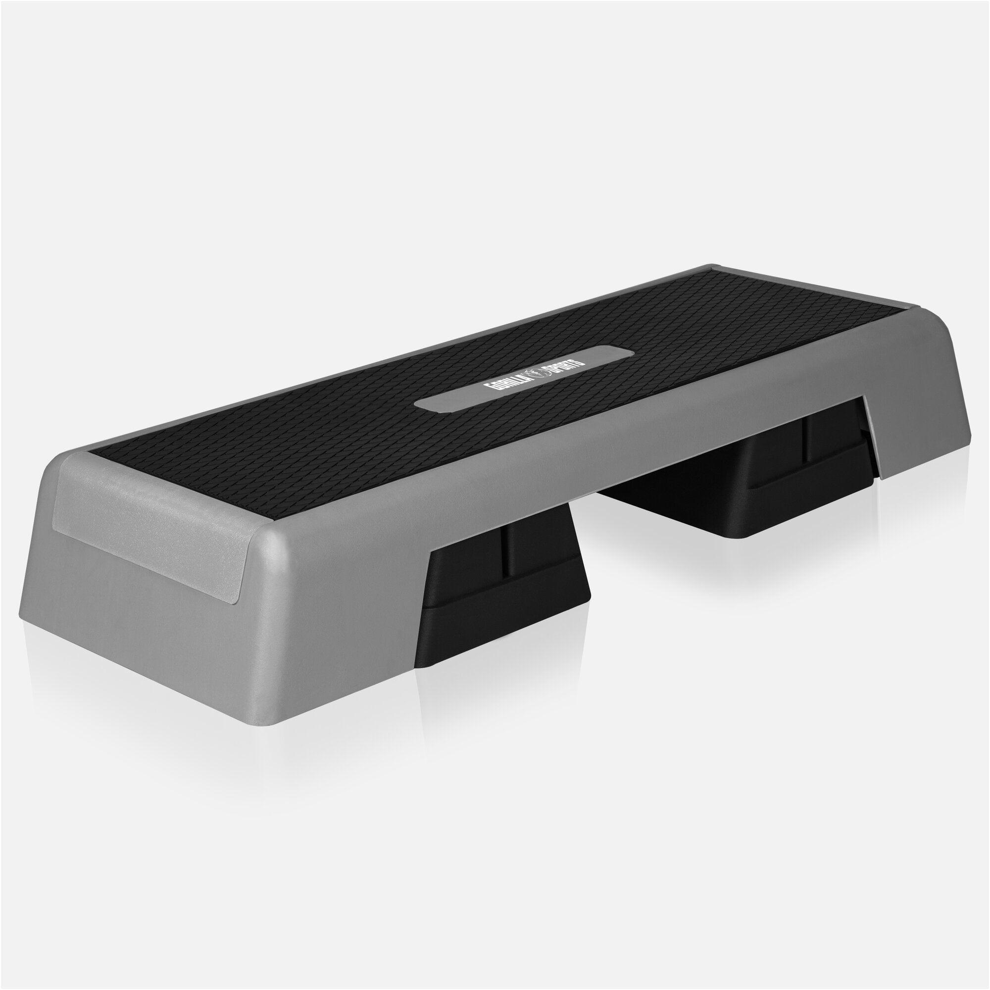Stepper Gorilla Sports réglable antidérapant 3 niveaux 4/9