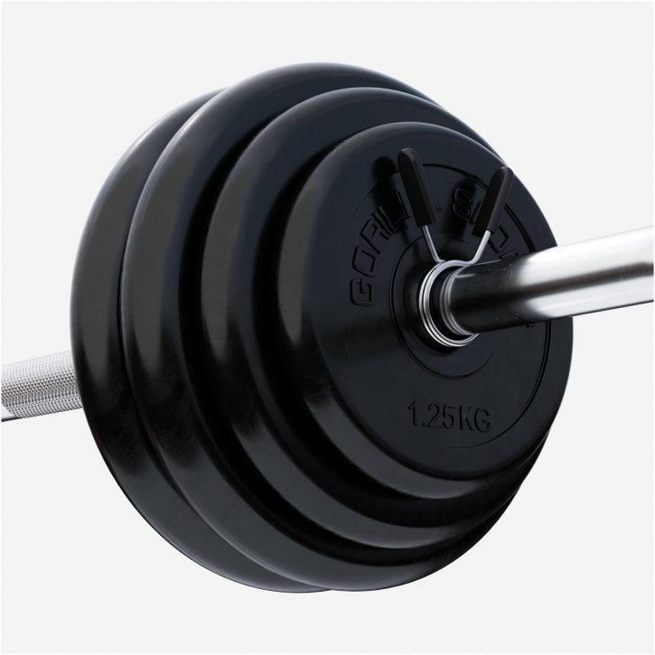 Halterschijven Set - Bundel - 27,5 kg - 4 x 5 kg, 2 x 2,5 kg & 2 x 1,25