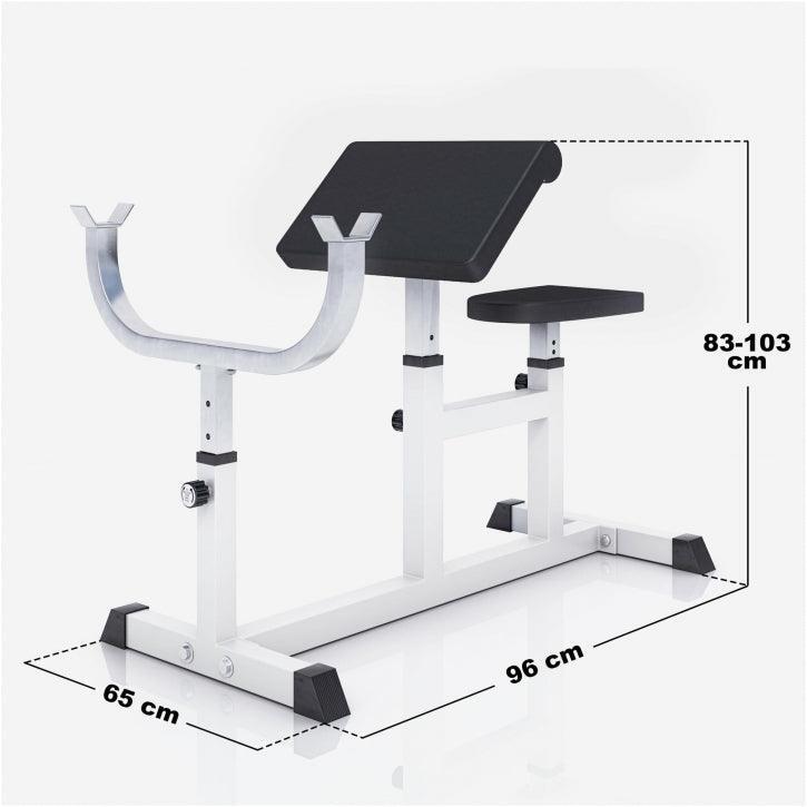 Biceps Curlbank - Fitnessbank - Verstelbaar 6/7