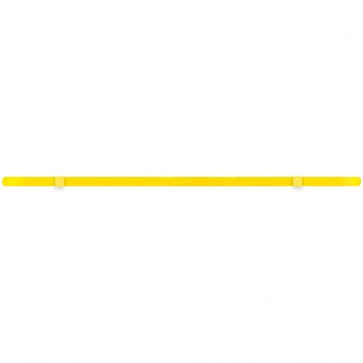Bande de résistance élastique - 2080 x 4,5 x 6,4mm - jaune 2,5-25LBS 3/7