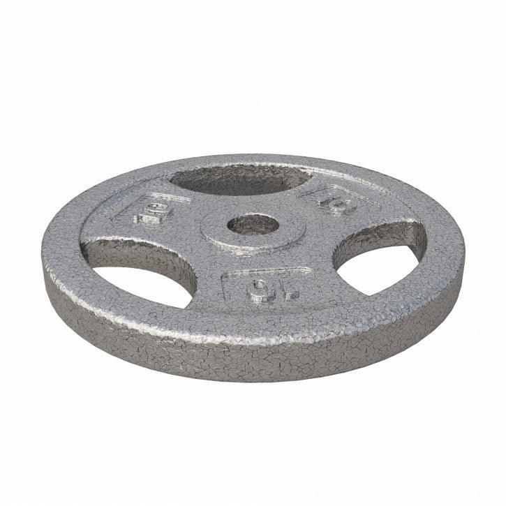 Obciążenie (1,25 - 20 kg) 31 mm talerz żeliwny z uchwytami Gorilla Sports 7/7