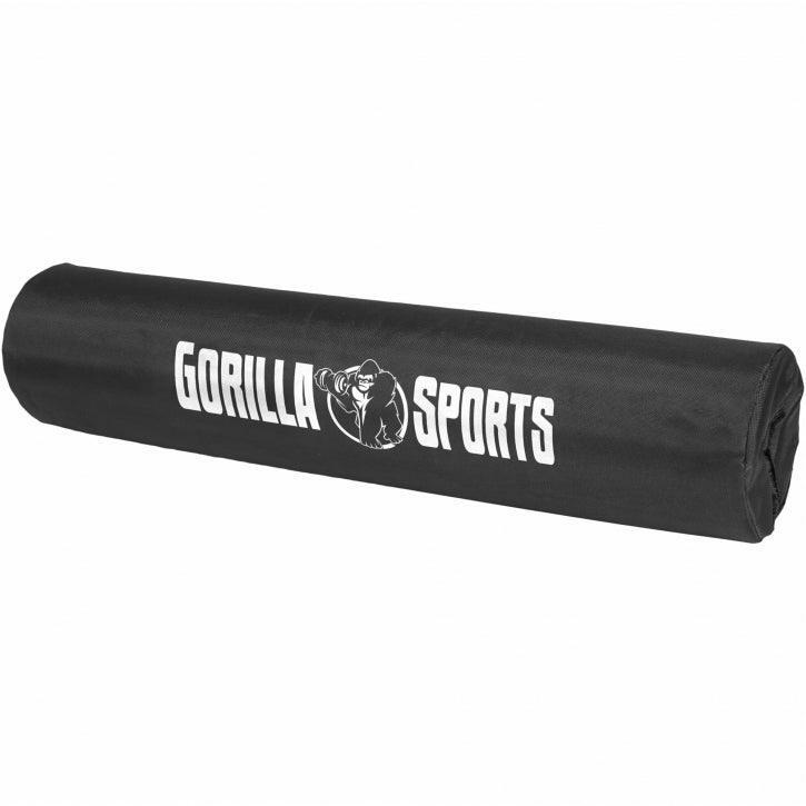 Gryf prosty do ćwiczeń  Gorilla Sports  130cm + zaciski + osłona