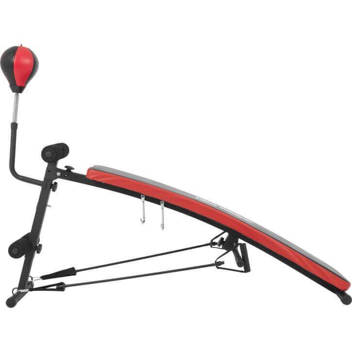 BANC MULTIFONCTION ABDOMINAUX AVEC PUNCHINGBALL | MUSCULATION 6/7