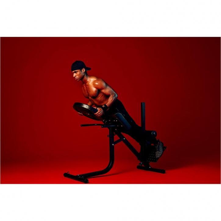 Appareil d'Hyper-extension à inclinaison réglable | Appareil pour musculature du 2/7