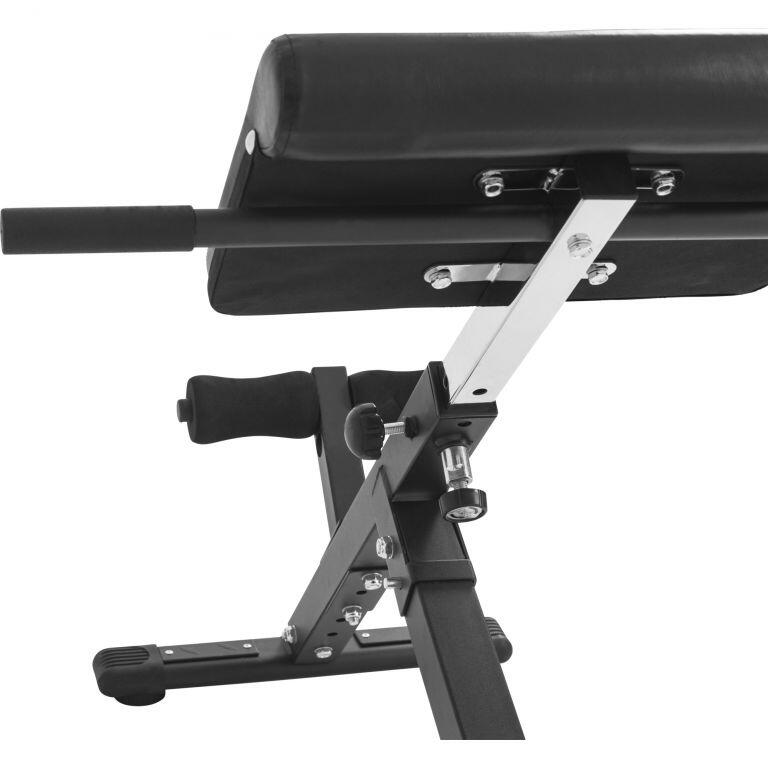 Gorilla Sports Buiktrainer -  Rugtrainer - Inklapbaar - Verstelbaar - Zwart - 6/7