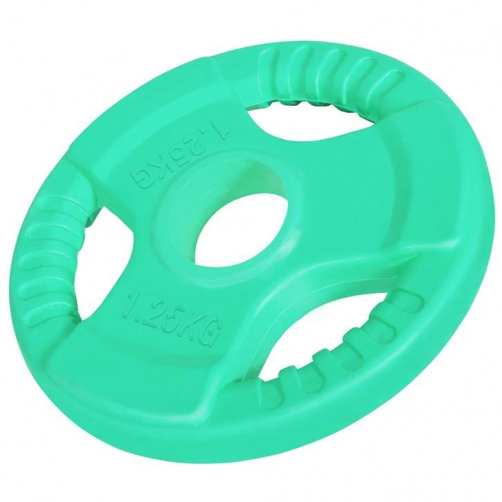 Gorilla Sports Gewichtsschijf - Halterschijf - 1,25 kg - Gripper Gietijzer 2/7