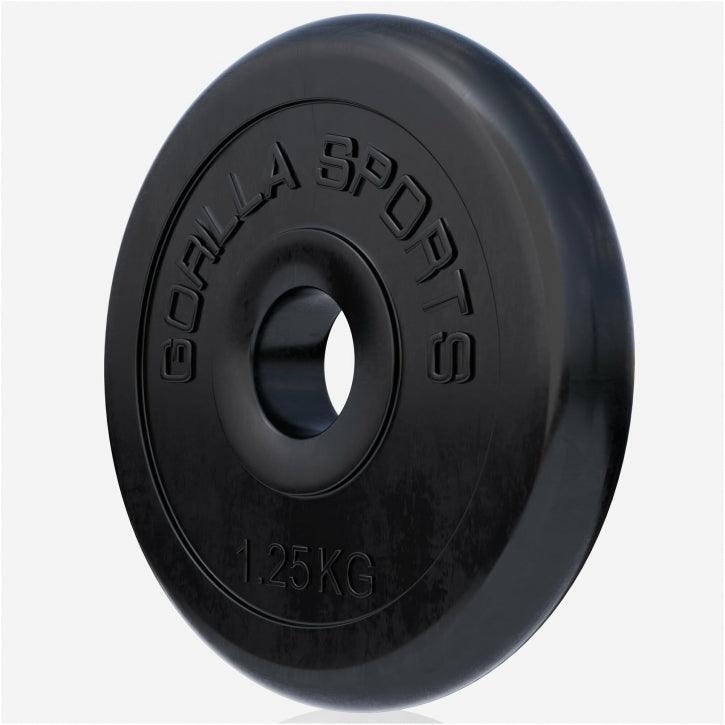 Halterschijf - Gewichtschijf - Rubber - 30 mm - 1,25 kg 5/7