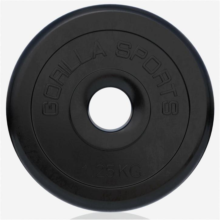 Halterschijf - Gewichtschijf - Rubber - 30 mm - 1,25 kg 4/7
