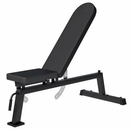 Banc de musculation Gorilla Sports acier inclinable 7 positions 250kg