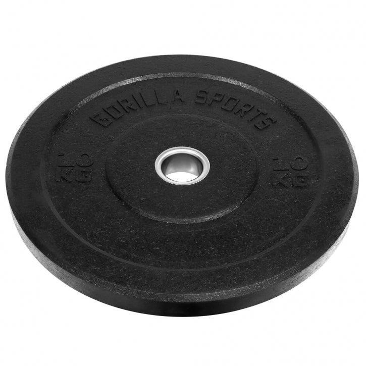 GORILLA SPORTS Hi Temp Bumper Plates 5 kg - 25 kg 3/6