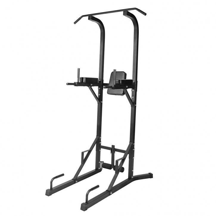 Gorilla Sports - Power Tower Tour De Puissance 7 En 1 | Appareil Musculation - Chaise Romaine - Noir - Taille Unique - Decathlon