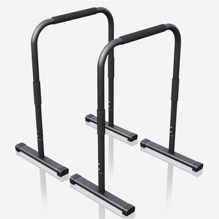 GORILLA SPORTS Push Up Stand Dip Barren