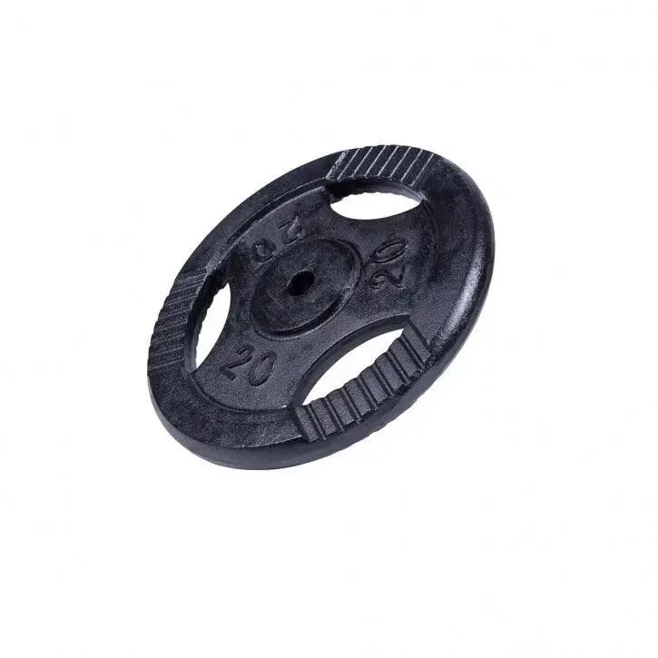 Obciążenie (1,25 - 20 kg) 31mm talerz żeliwny grip z uchwytami Gorilla Sports 5/7